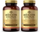 Complejo de Quercetina de Solgar con Ester-C Plus - 50 cápsulas vegetales, paquete de 2 - Apoyo a la Salud Inmune - Gentle on The Stomach Vitamin C - Non-GMO, Vegan, Gluten Free, Kosher - 50 Total Servings