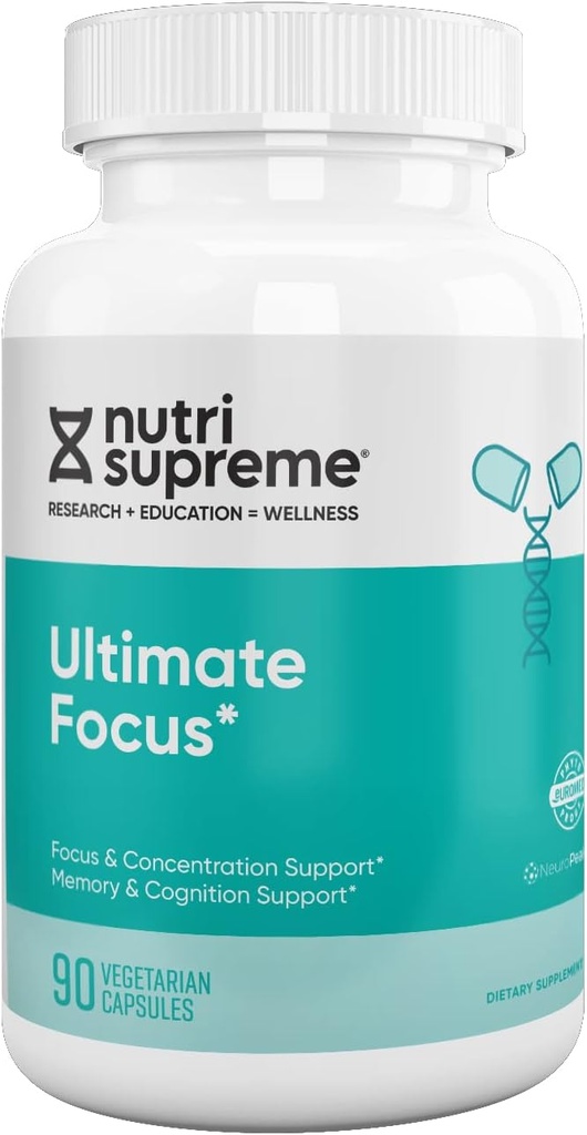 La fórmula de Focus Ultimate - 90 cápsulas vegetarianas