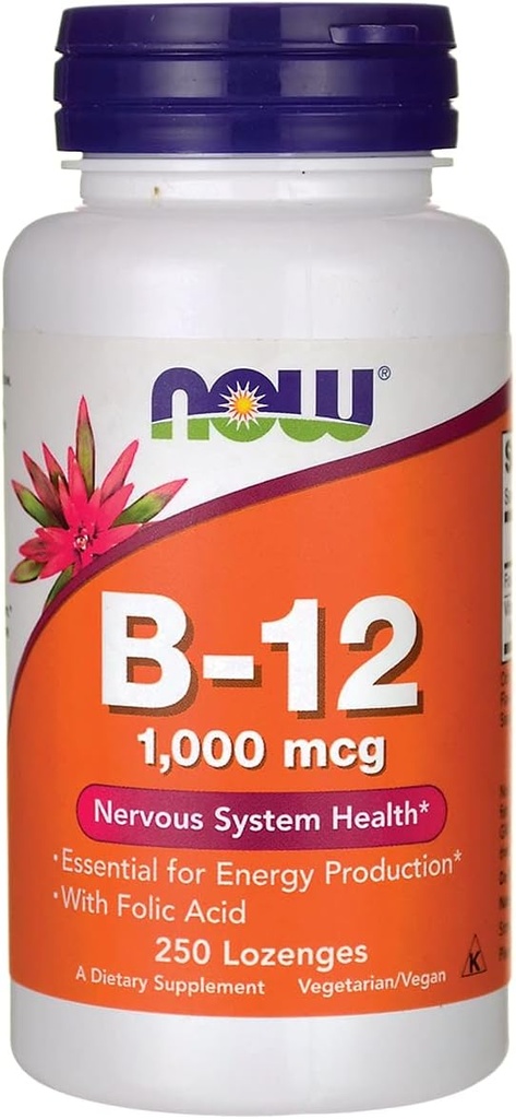 B-12 1000mcg 250 Lozenges