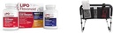 Día de Lipo-Flavonoide Combo Kit Tinnitus Alivio, Fuente médica esencial universal de tres bolsillos cama accesorio bolsa