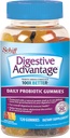 Beneficios Digestivos Daily Probiotic Natural Fruit Flavor Gummies, Helps Relieve Menor Abdominal Discomfort & ocasional Bloating, Supports Digestive & Immune Health, Cranberry, 120 Count