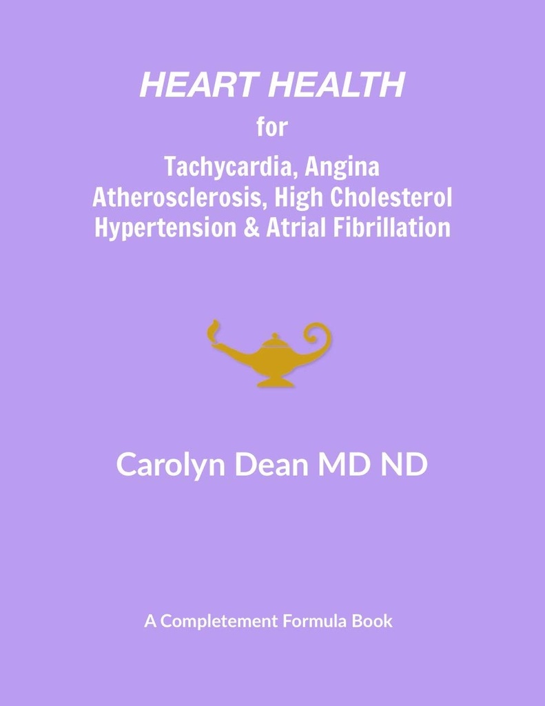 Salud cardíaca para la taquicardia, angina, aterosclerosis, colesterol alto, hipertensión " Fibrilación auricular