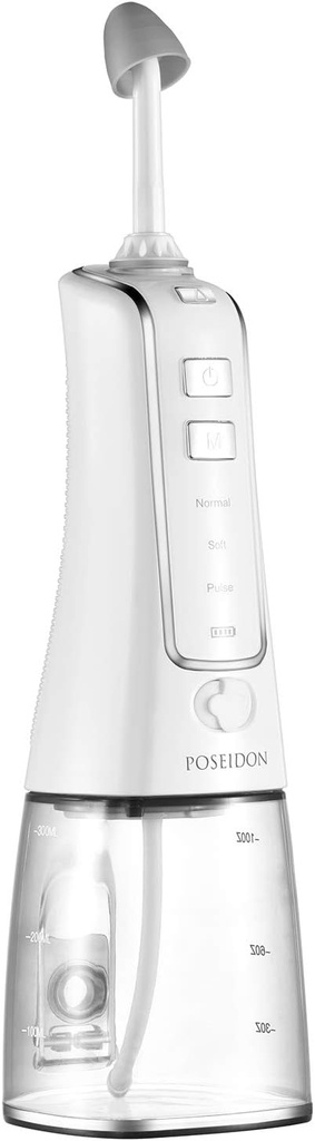 Riego de Nasal con bonificación 30 Saline Packets - Riego para Alivio de Sinus - Sistema de Aspirador de la nariz - impermeable - 3 Presiones: Normal, Suave, Pulso