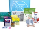 Paquete de Cuidado de Alergia Mejor para Amigo enfermo con alergias o Hayfever, Get Well Soon Gift Basket, Box No 07 (Medium)