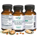 GLX3 Extra Strength Green Lipped Mussel Oil Capsules - Long-Lasting Joint Comfort Supplement - Support for Aches, Soreness - Naturally Rich in Omega 3 " Condroitin Sulfate 180 Tablets