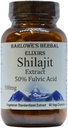 Barlowe's Herbal Elixirs Shilajit Extract TEN 500mg Por Capsule TEN 50% Fulvic Acid TEN Mineral-Rich Himalayan Supplement for Vitality & Wellness TEN 60 Vegan Capsules TENIDO Non-GMO, Gluten-Free, Glass Bottled