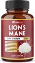 Zolotus 11 en 1 Lions Mane Mushroom Capsules, 3 Month Supply con Cordeyceps, Reishi, Ashwagandha, Panax Ginseng - 90 cápsulas