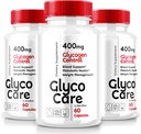 (3 Pack) Glyco Care Capsules, Glyco Care Advanced Blood Support Supplement, Glyco Care Health Support Pills, Maximum Strength Formula for General Wellness, All Natural GlycoCare Reviews (180 cápsulas)