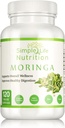 Orgánica Moringa Powder Capsules - Vegan No GMO Oleifera Leaf Extracto