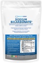 Uso orgánico Sodium Bicarbonato Alkaline Suplemento para Alkalinidad. Apoyo Kidney & Stomach Acid Neutralizer w/Alkaline Superfoods. Sodium Bicarbonato Powder Kidney Apoyo Antacid Sport 1.5LB