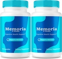 NutraRize (2 Pack) Memoria Capsules, Premium All Natural Supplement to Support Health & Wellness, Official Formula to Boost Memory and Focus, Capsulas Reseñas (120 cápsulas)