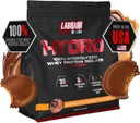 LABRADA Hydro 100% Pure Hydrolyzed Whey Protein Isolate Powder, Lactose Free, Glutamine, Fastest Digesting Whey Disponible, Mezcla instantánea, Delicious Taste 45 Servings 4lb (Peanut Butter)