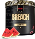 REDCON1 Breach BCAAs, Watermelon - Keto Friendly + Sugar Free Essential Amino Acids for Recovery - Contiene BCAAs L-Leucine, L-Isoleucine & L-Valine (30 Servimientos)