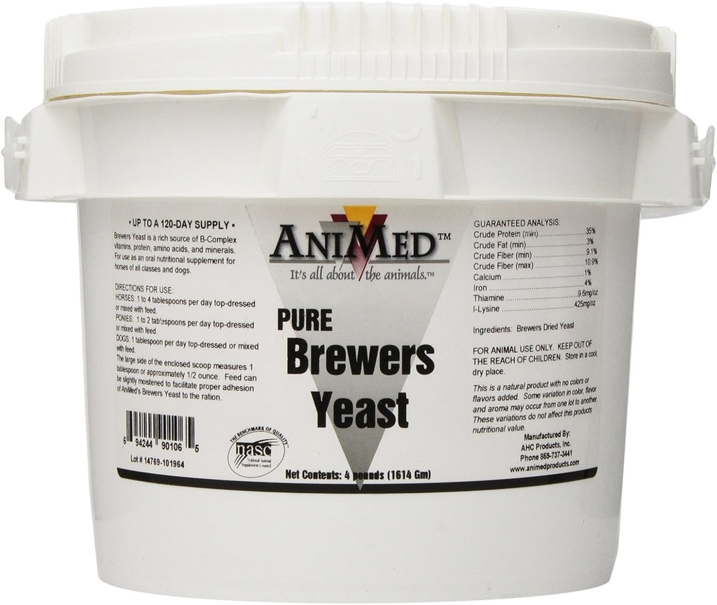 Levaduras de caballo Suplemento - 4 Lbs