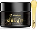 Shilajit Resin Organic 85+ Trace Minerals & Fulvic Acid - 60 Servidores Shilajit natural para Hombres " Mujeres para la Energía " Apoyo inmunitario, 500 mg