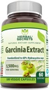 Herbal Secrets Garcinia Extract Supplement TEN1500 Milligrams TEN 180 Veggie Capsules ← Non-GMO ANTE Gluten-Free TEN Made in USA