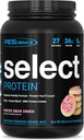 PEScience Select Protein Powder, Whey and Casein Blend, Clean Protein Powder for Women and Men, Low Calorie, Low Carb, Keto Friendly, Gluten Free - Frosted Sugar Cookie - 27 Servings
