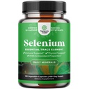 Yeast Free Selenium 200mcg Capsules - High Potency Selenium Supplement for Immunity Antioxidant and Thyroid Support Essential Trace Mineral - Vegan Non-GMO Gluten Free &amp; Made in The US (100 Servings)