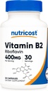 Nutricost Vitamina B2 Riboflavin Capsules