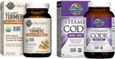 Jardín de Vida Turmérica Respuesta inflamatoria 60 Tablas 100 mg Curcumina & Zinc Suplementos 30 mg Potencia alta para la salud inmune