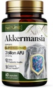 Built by Nature Akkermansia Muciniphila Probiotic Supplement – 2 Billion AFU - Supports GLP-1, Immune & Digestive Gut Health - 60 Delayed Release Capsules