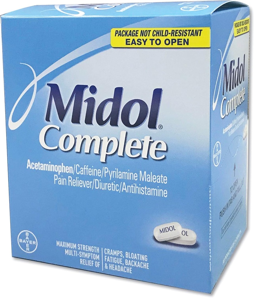 Midol Menstrual Completa 50 caplets