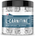 Elementos terrestres L-Carnitina (200 cápsulas), Puro " Undiluido, No Aditivos