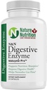Naturaleza &amp; Nutrición DIGESTIVE ENZYME, MAKZYME-PRO TM, 60 Cuenta (Pack of 1)
