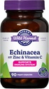 Echinacea de cosecha silvestre de Oregon con capsulas de zinc y vitamina C, 90 conde