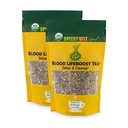 Blood Cleansing LifeBoost Tea Organic –Cleanses & Supports Natural Removal of Excess Waste Chemicals from The Blood Stream Echinacea Chamomile.. Herbal Supplement