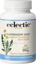 Eclectic Institute Raw Freeze-Dried Dandelion Leaf ← Suplemento Orgánico para apoyar la limpieza " Función Digestiva TEN 90 CT (200 mg)