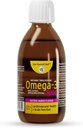 Omega líquido 3 aceite de pescado - alta potencia. Promueve la salud del cerebro, el ojo, el corazón. Triglicérida natural. 237ml / 8oz - 48 Serviciones. Mango