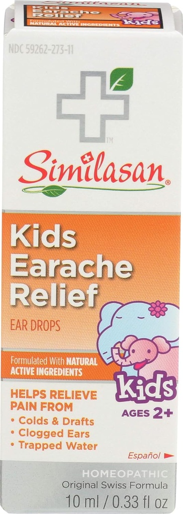 Similasan, Kids Earache Relief Drops, 0.33 Fl Oz3
