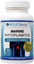 Freeze Dried Marine Phytoplankton, soporta Brain & Heart Health, Powerful Superfood, Nutrient Dense con BioPerine para alta absorción 60 cápsulas