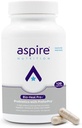 Aspire Nutrition Bio-Heal Pro+ 6-in-1 Probiotic Capsules Supplement – Daily Probiotic Formula for Women, Men, and Kids - 30 Day Supply