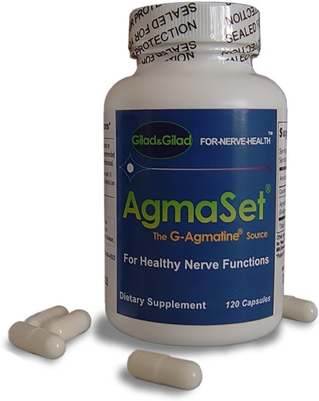 AgmaSet - Suplemento de Gilad pacienteGilad Los Científicos que Descubrieron Agmatine para Nerve Health.