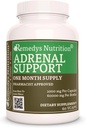 Remedy’s Nutrition Adrenal Support | 1,000 mg, 60 Vegan Capsules Herbal Dietary Supplement | Two Month Supply