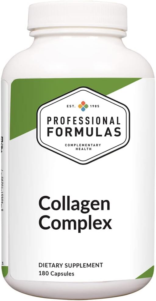 Complejo de Collagen de Fórmulas Profesionales – apoya la integridad conjunta, la flexibilidad y la fuerza estructural – con Collagen, condroitin " Hydroxyapatite – 60 cápsulas
