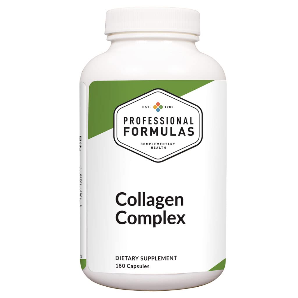 Complejo de Collagen de Fórmulas Profesionales – apoya la integridad conjunta, la flexibilidad y la fuerza estructural – con Collagen, condroitin " Hydroxyapatite – 60 cápsulas