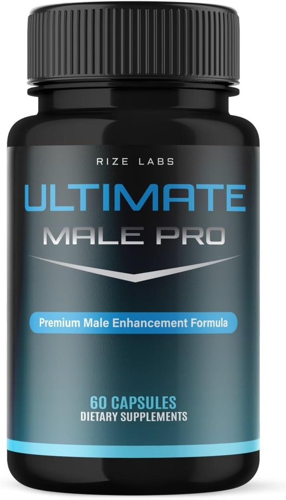 Ultimate Male Pro Capsules for Hombre, Ultimate Male Extreme Suplemento,All-Natural Support for a Healthy Active Lifestyle, UltimateMalePro Reseñas ((60 cápsulas)