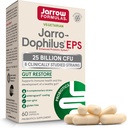 Jarrow Fórmulas Jarro-Dophilus EPS Potency Superior - 25 Billion Organisms Por Serving - 60 Veggie Caps - Multi-Strain Probiotic - Intestinal &amp; Immune Health - 60 Servings