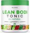 LIVORKA Lean Bodi Tonic, All Natural Advanced Formula Powder - 30 Serviciones para 1 Mes