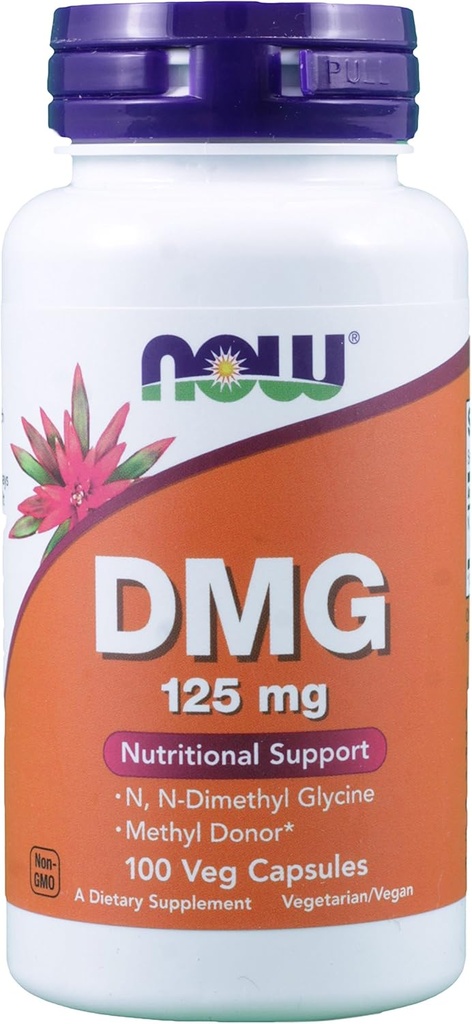 Ahora Foods DMG 125mg - 100 Caps pack de 2