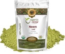 ORGANIC WAY Neem Leaf Powder ← European Wild-Harvest Silencio Orgánica " Kosher Certified ← No GMO " Gluten Free ← USDA Certified  durable Origin - India (8 Oz (Pack of 1))