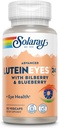 SOLARAY Ojos de Lutein avanzados 24 mg con Extracto de Bilberry y Extracto de Blueberry, Eye &amp; Macular Health Support Suplemento Proveyendo Zeaxanthin de Marigold, Vegan, 30 Servimientos, 30 VegCaps