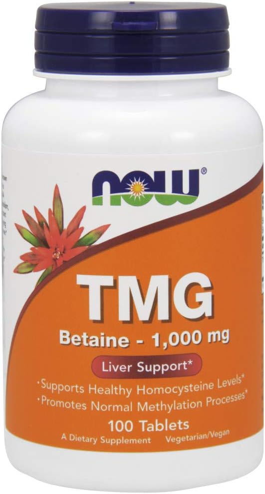 AHORA Alimentos Extra Fuerza TMG 1000 mg Tabs, 100 ct