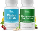 DR VITAMIN SOLUTIONS Diuretic Water Pills &amp; Thermogenic Fat Burner Bundle - 120 Caps