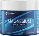 Magnesium Cream for Sleep, Leg Cramps & Muscle Soreness, Highly Concentrated & Deep Penetrating Topical Magnesium Chloride - Arnica, Shea Butter & Lavender Oil, Made in USA, 4oz