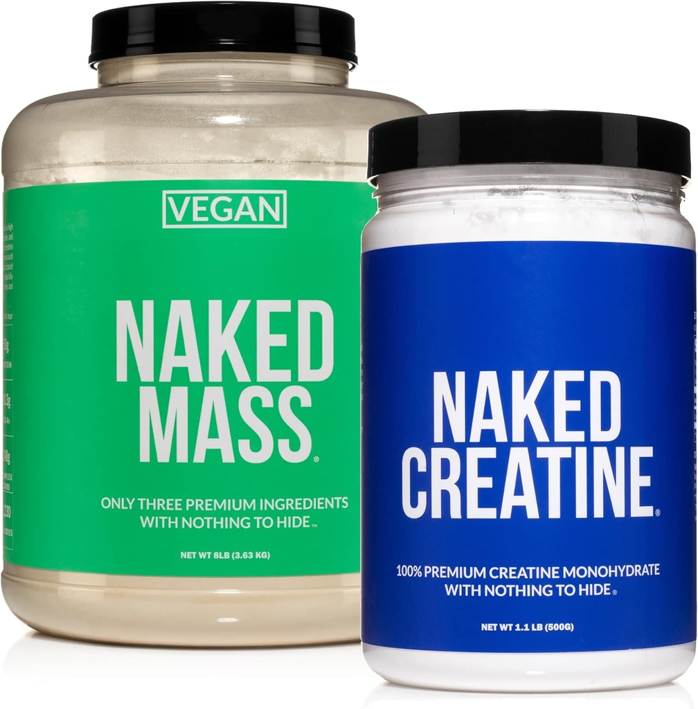 Agrupo de proteína libre de soja NAKED: Cretina de masa vegana 8LB